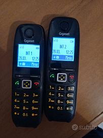 Gigaset AS405 Duo Telefono Cordless – Nero
