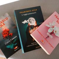 Libri Francesco Sole 3 pezzi 