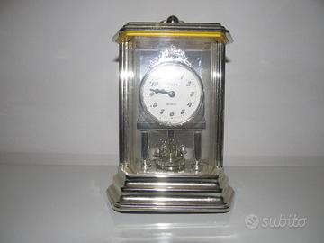 Orologio da Tavolo Retrò Argento con Campane,