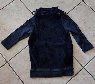 Vestito blu bimba 2 anni Ermanno Scervino
