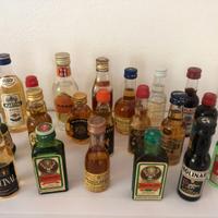 bottiglie liquore mignon
