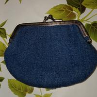 portamonete in jeans vintage usato