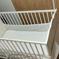 Lettino Ikea con materasso 