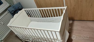 Lettino Ikea con materasso 