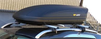 Box portapacchi per auto 400L M-Way Venom 400