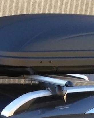 Box portapacchi per auto 400L M-Way Venom 400