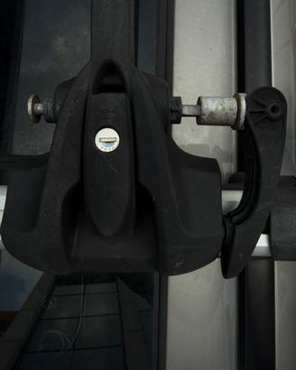 Porta bici auto da tetto sgancio rapido