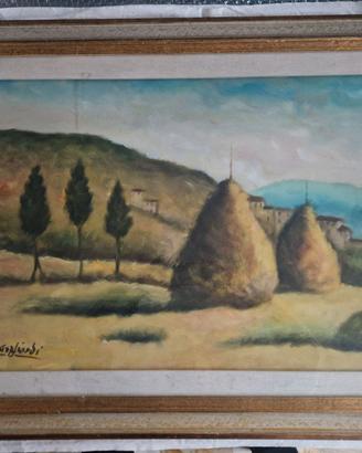 Olio su tela, Giuseppe Gagliardi, 50x70 cm