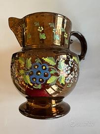 Antica Brocca Vittoriana "Copper Lustreware"