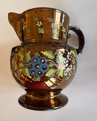 Antica Brocca Vittoriana "Copper Lustreware"