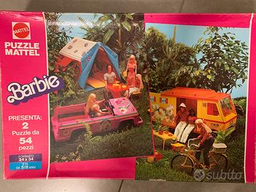 Puzzle Barbie vintage
