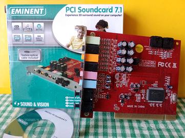 Scheda Audio PCI Eminent EM3752