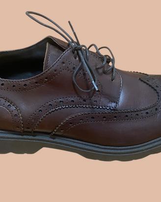 Scarpe frank daniel brogue in pelle (senza scatola
