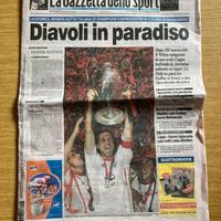 Gazzetta dello Sport Milan Campione d’Europa 2003