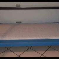 Letto mammut Ikea con materasso e coprimaterasso