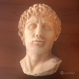 Testa Busto In Terracotta Toscana riproduzione