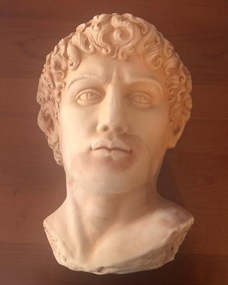 Testa Busto In Terracotta Toscana riproduzione