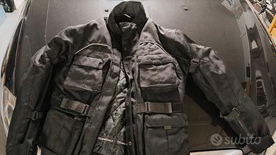 Giacca moto invernale impermeabile imbottita 