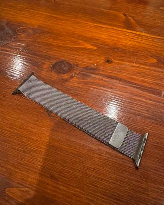 Maglia milanese acciaio apple watch 46mm