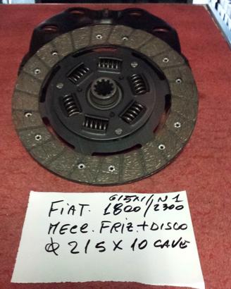 Meccanismo disco frizione fiat 2100 2300 615 n1