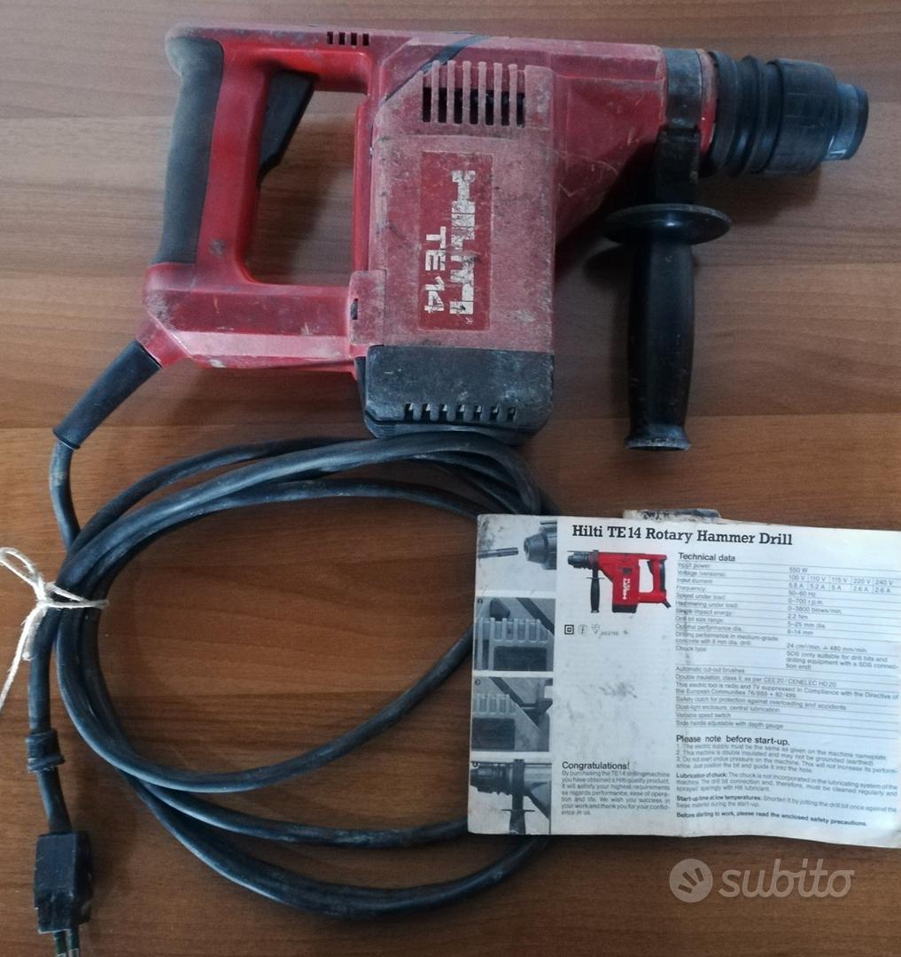 Hilti te14 2024 hammer drill