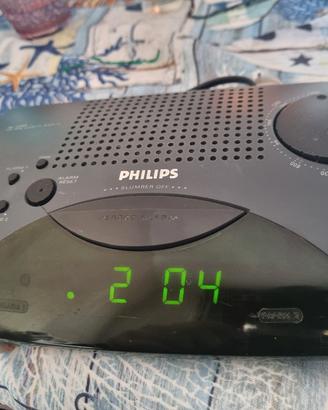 Philips Radiosveglia con ora digitale 