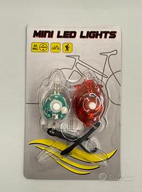 Mini luci led per la bicicletta!