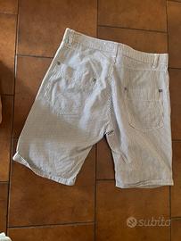 Bermuda cargo blu verde bianco rosa gessato scozze