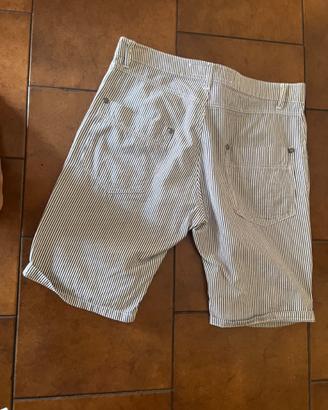 Bermuda cargo blu verde bianco rosa gessato scozze