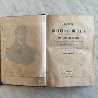 Carmignani - Elementi di Diritto Criminale 1863