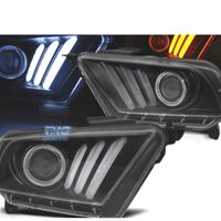 FARI FORD MUSTANG 10-14 LED DINAMICI NERO