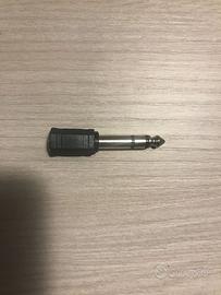 Adattatore Jack Femmina 3.5mm Jack Maschio 6.3mm