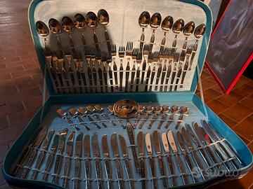 Set posate acciaio inox