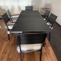 Set oregon plus + 6 poltrone