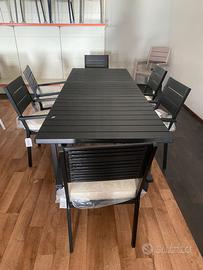 Set oregon plus + 6 poltrone