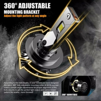 Lampadine auto LED H7 18000 Lumen