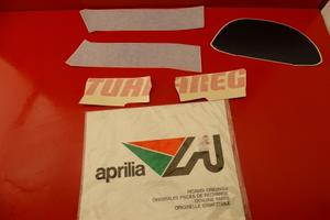 SERIE DECALCO ADESIVI DECALCOMANIE APRILIA 1