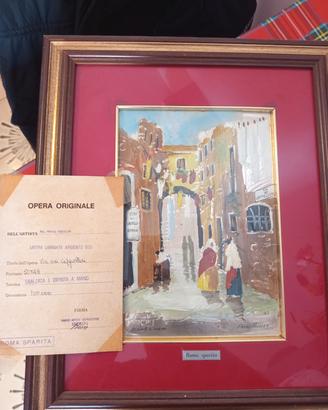 quadro Roma Sparita di Franz Roesler