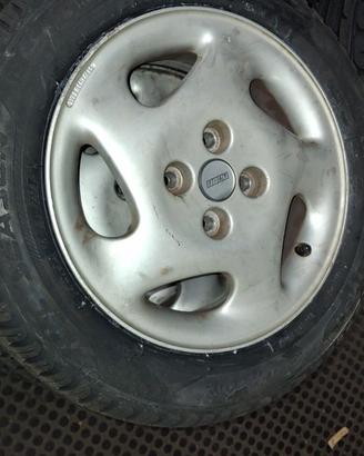 4 CERCHI IN LEGA FIAT PUNTO DA 14