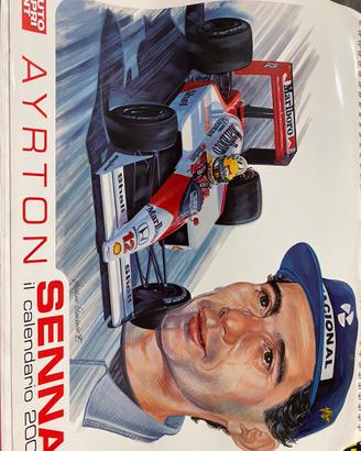 Calendario Ayrton Senna Autosprint 2004