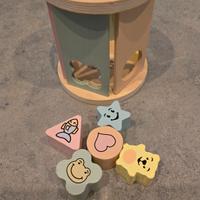 Gioco coordinazione forme in legno