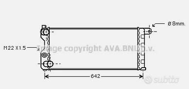 Radiatore FIAT Panda / AUTOBIANCHI Y10 46551216