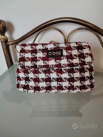 Pochette/beauty-case O-bag in tweed 