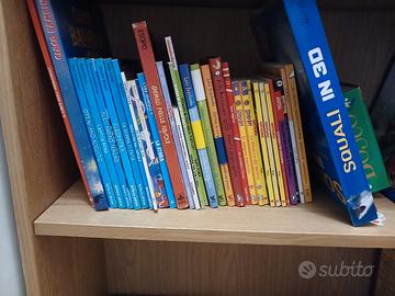 Lotto 35 libri bambini - Storia, fumetti, favole
