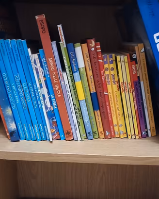 Lotto 35 libri bambini - Storia, fumetti, favole