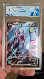 Mewtwo V Full Art GRAAD 8 NM-MT Pokemon GO 072/078
