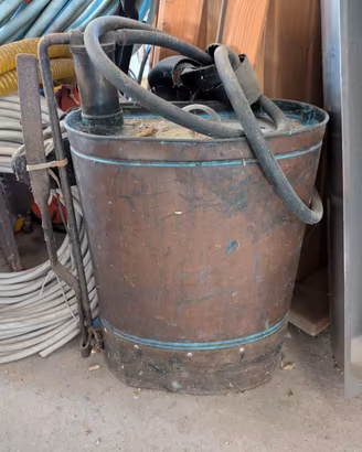 Pompa irroratrice in rame