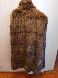 impermeabile con interno in visone