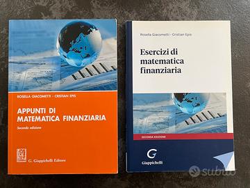 Libri universitari: matematica finanziaria