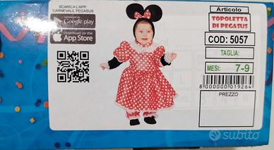 vestito di carnevale topoletta 